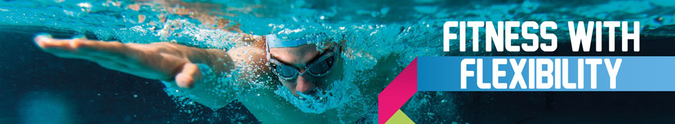 Man swimming under water
