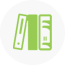 Icon: Stacked books