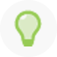 Icon: Light bulb