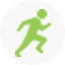 Icon: Person running