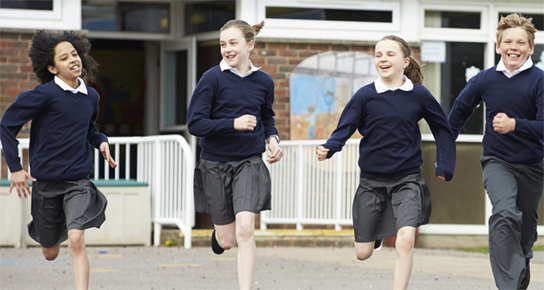 School children