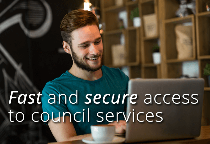 Fast and secure access to council services
