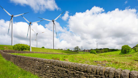 Photo of wind farm