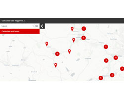 Snapshot of the ODI Leeds Data mapper app