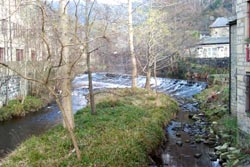 River Calder at Hebden Bridge Weir River Calder at Hebden Bridge Weir