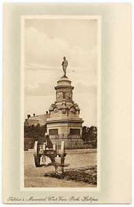 Soldier's Memorial, West View Park, Halifax