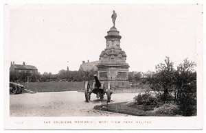 Soldiers Memorial, West View Park, Halifax