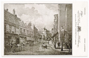 Old Market and part of Crown Street (Shewing the Castle), Halifax