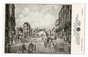 Hall End, Halifax, (as it appeared in the year 1862)