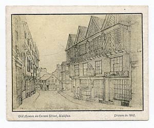 Old Houses in Crown Street, Halifax