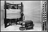 Vertical warping mill.