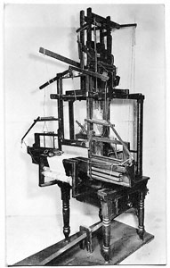 Witch engine pattern loom