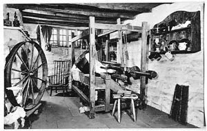 Weaver's cottage, 18th century