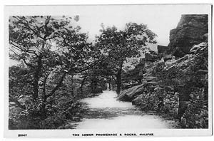 Lower Promenade & Rocks Halifax