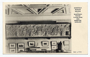Seventeenth century plaster work from Binroyde, Norland