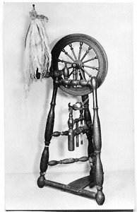 Irish flax wheel