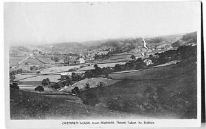 Ovenden Wood, from Highfield, Mount Tabor Nr Halifax