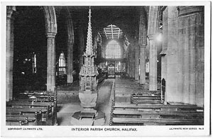 Interior Parish Church, Halifax