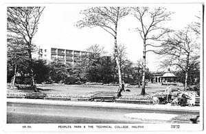 Peoples Park & the Technical College, Halifax