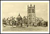 St Jude's Church and Fountain, Halifax.