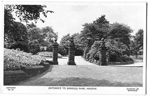 Entrance to Shroggs Park, Halifax