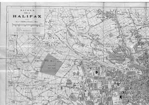 Bacon's Large Scale Plan of Halifax