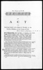 Act of Parliament, 1814.
