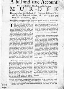 Full and true account of a barbarous, bloody, and inhuman murder
