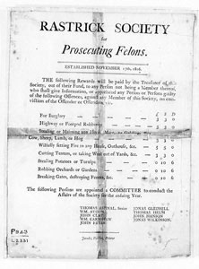 Rastrick Society for Prosecuting Felons