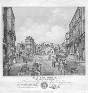 Hall End, Halifax (as it appeared in the year 1862)