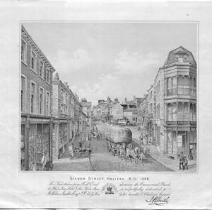 Silver Street, Halifax, AD 1868