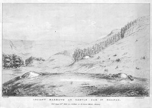 Ancient Barrows at Castle Car Nr Halifax
