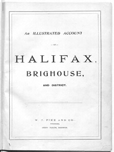 Illustrated Account of Halifax, Brighouse and District