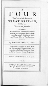 Tour Thro' the whole Island of Great Britain Vol 2 (Document ID: 100801)