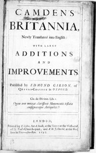 Camden's Britannia, newly translated into English: with large Additions and Improvements (Document ID: 100804)
