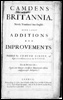 Camden's Britannia, newly translated into English: with large Additions and Improvements. (Document ID: 100804)