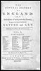 Natural History of England - Vol. II. (Document ID: 100806)