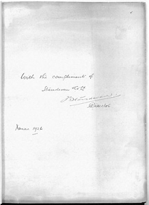 Souvenir of the Visit of HRH The Prince of Wales