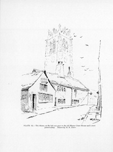 Part of the old Manor Court House