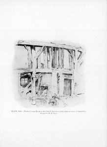 Timber Frame Work of the Church Tavern