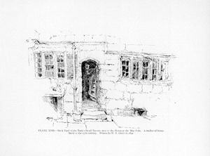 Back Yard of the Turk's Head Tavern