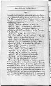 Yorkshire Gazetteer 1806