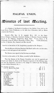 Halifax Union Minutes, December 29 1897