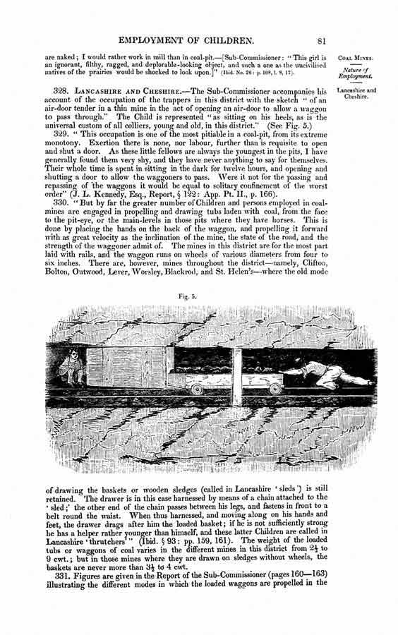 Children's Employment Commission First Report of the Commissioners (Mines). (Document ID: 100911)