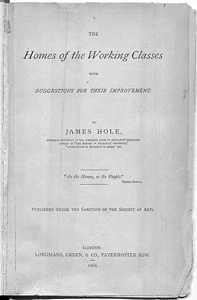 Homes of the Working Classes with Suggestions for their Improvement (Document ID: 100919)