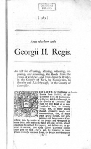 Act of Parliament, 1759