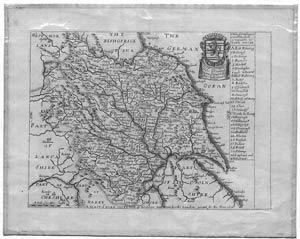 MAPP OF YORKSHIRE With its Divisions and Hundreds