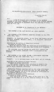 Stainland-with-Old-Lindley Urban District Council, Agenda for meeting April 24 1912