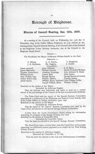 Brighouse Borough Council Minutes, December 13,1893