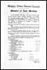 Midgley Urban District Council Minutes of Monthly Meeting, May 10 1904.